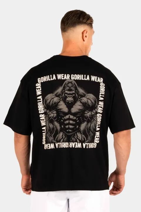 Philip Oversized T-Shirt - Black