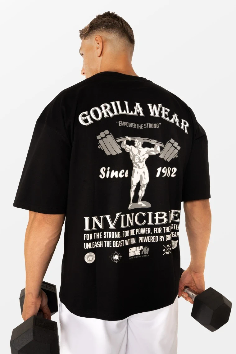 Kingston Oversized T-Shirt - Black - Image 1